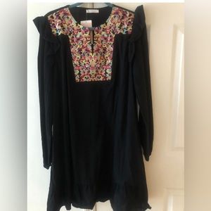 New ~ Kirundo Black Boho Dress ~ XL (12)